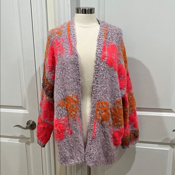 Free People Gather Me Close Cardi Size Large - Picture 3 of 16